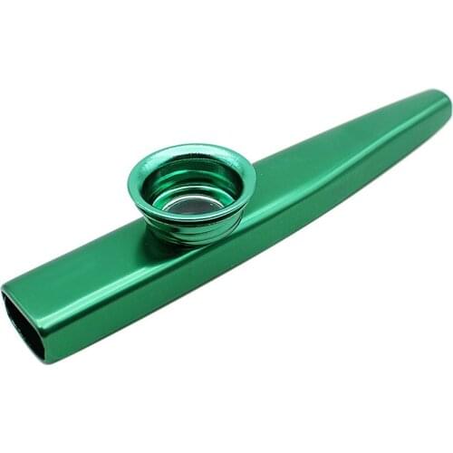 Metal Kazoo Lightweight Portable For Beginner Flute Instrument Music Lovers Woodwind Instrument Simple Design Lightweight Kazoo