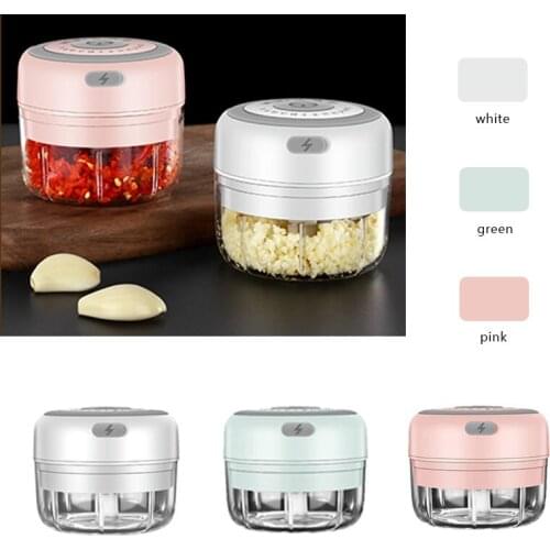 Electric Garlic Masher Sturdy Durable Mini Crusher Chopper USB Charging For Crushed Garlic Crushed Ginger Crushed Fresh Chili