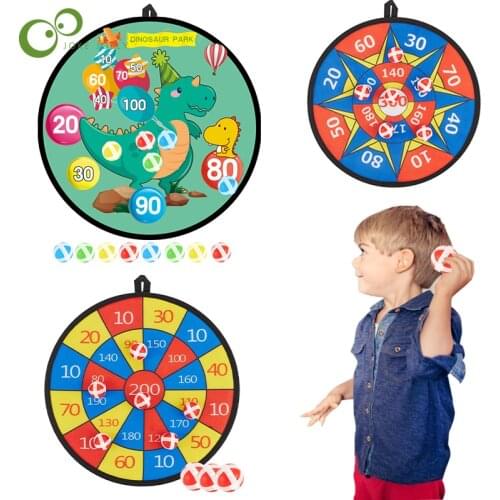 Outdoor Flannel Throwing Childrens Large Diameter 36.5cm Dart Board Set Sart Target Sticky Ball Indoor WYW