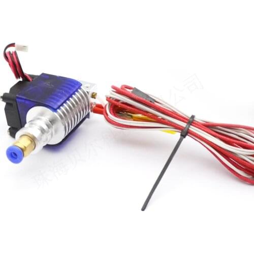 V5 J-head Hotend Extruder Kit 3D Printers Part Cooling Fan Bracket Block Thermistors Nozzle Filament Bowden Parts