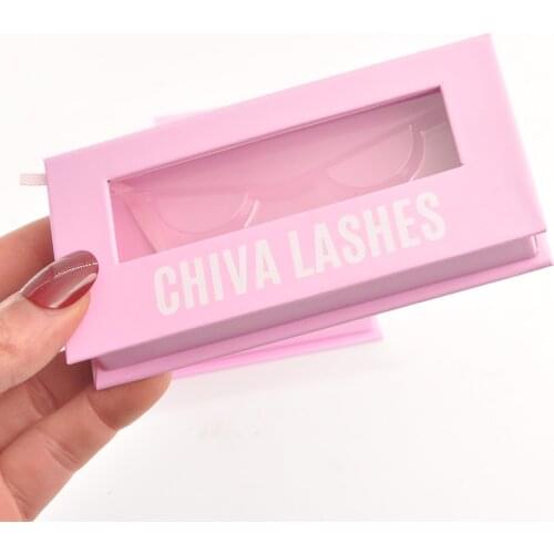 Eyelash Packaging Box Lash Boxes Custom Logo Private Label Faux Cils 25mm Mink Lashes Package Storage Cases Vendors For Business
