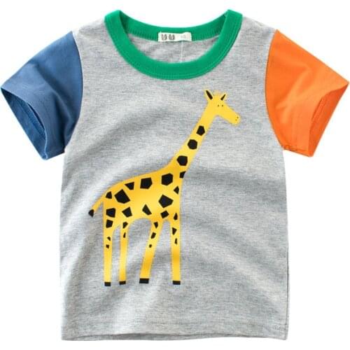2019 summer childrens clothing new childrens short-sleeved T-shirt boys short sleeve tops