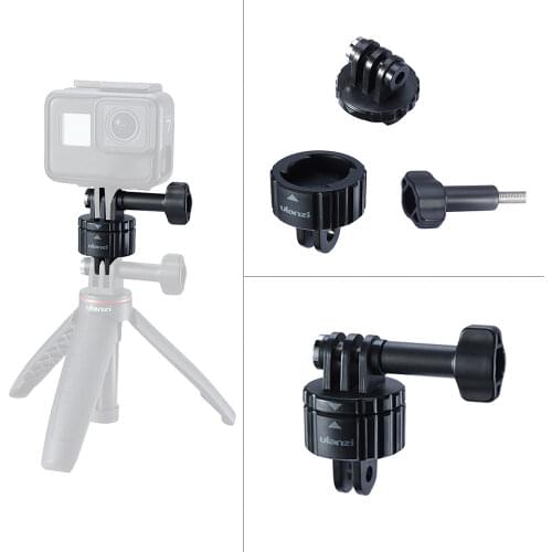 Ulanzi GP-4 4 in 1 Magnetic Mount Adapter Kit Quick Release for GoPro Hero 8/7/6/5 DJI OSMO Action Camera Insta360 One R Camera