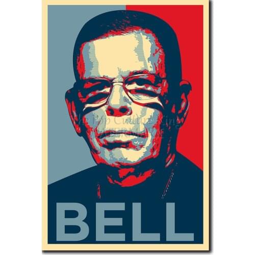 BELL OBAMA HOPE STYLE RADIO COASTDREAMLAND Wall Sticker Silk Poster Art Light Canvas Home Decoration