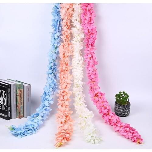 170cm Thick Artificial Flower Orchid Wedding Holiday Party Decoration Blue White Orange Simple Fashion Life Accessories