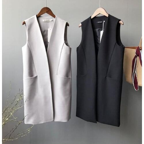 Женские длинные жилеты Oytall China At AliExpress