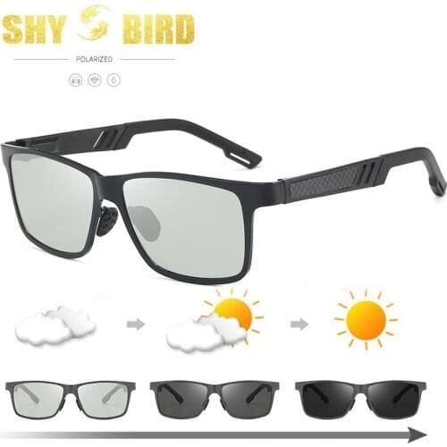 Polarized Photochromic Sunglasses Mens Transition Lens Driving Fishing Glasses Male Driver Safty Goggles Oculos Gafas De Sol