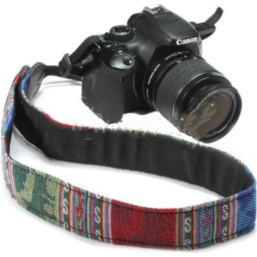 1Pc Camera Strape Hippie Durable Cotton Camera Strap for Canon for Nikon for Pentax for Sony SLR DSLR