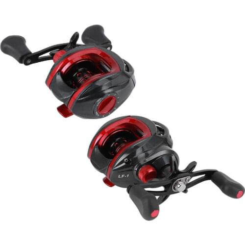 Fishing Reel Metal Baitcasting Fishing Reel 7.2:1 High Speed Gear Ratio Left/Right Hand Magnetic Brake System Fishing Reel