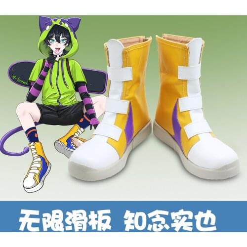 SK8 the Infinity Anime Miya Chinen Cosplay Short Wig Party SK Eight Shoes Halloween party