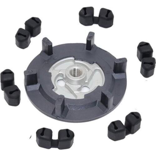 Auto air ac compressor clutch hub + rubber for 5SE09C 5SL12C 5SEU12C 6SEU14C 6SEU17C 7SEU17C FOR VW AUDI BMW SKODA SEAT