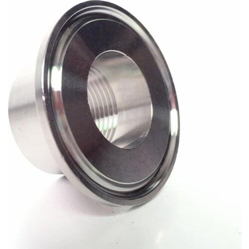 2-1/2" BSPT x 91mm Female x 3" Tri Clamp SUS 304 Stainless Steel Sanitary Coupler Fitting Home Brewing Beer