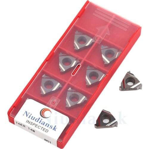 16ER 11W 16IR 11W N01 Carbide Inserts 16ER 14W N01 16IR 14W N01 Threading Blade CNC Lathe Tools Thread Turning Tool,For Aluminum
