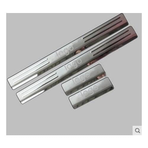 Fit For Ford Focus 2 Focus 3 Mk3 2005-2011 steel Door Sill Plate Door Scuff Cover Kick Step Trim Protector Molding