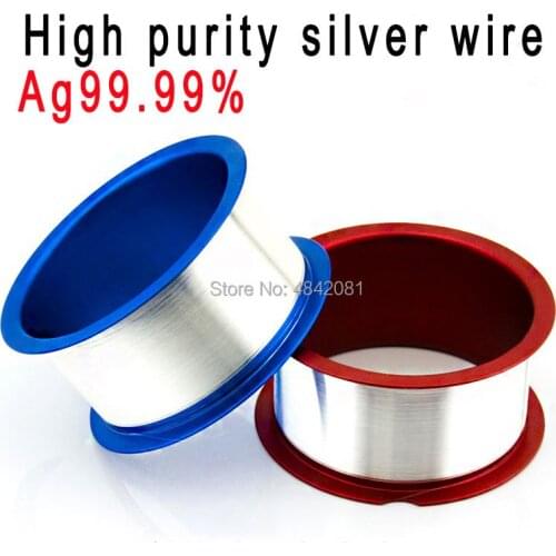 0.018mm-0.09mm 500M/200M/lot IC-Ag99.99% Superfine High-purity silver and silver wire for the laboratory test experiments