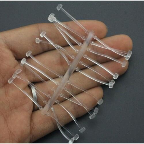 1Set Carp Fishing Stops European Style Hair Rigs Stopper Rigid Bait Fishing Hook Tackles Soft Holder Carp Rigging Accessori J1N8