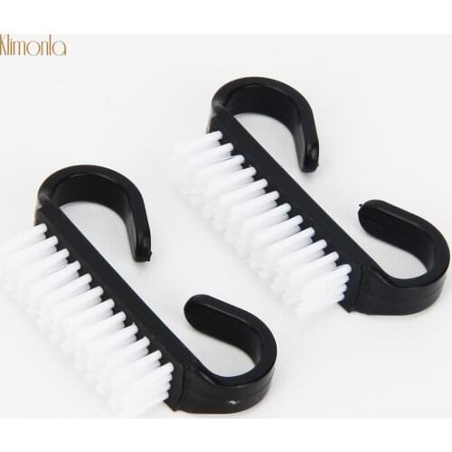 Hot Makeup Nails Brush Tools 10pcs Black Color Brush Cleaning File For Nail Care UV Gel Brush Manicure Brush Tools Accessories
