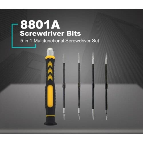2020 5 in 1 Combination Screwdriver Set Key Pentalobe Screwdriver Bits Handle