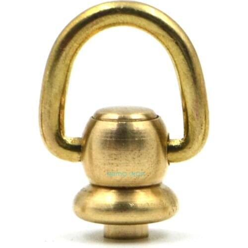 5pcs Round Head Swivel Rivet Studs Screw Back Chicago 360 Connectors Leathercraft DIY B Style