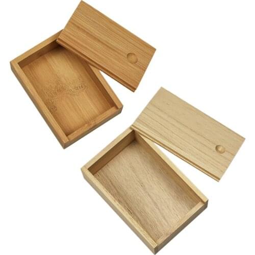 Bamboo Cards Storage Box Desktop Wooden Poker Playing Card Box Case for Tarots Playing Games Table Board Deck Game