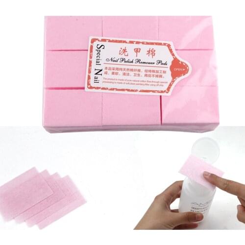 Lint-Free Wipes Napkins Remover Cotton Wipes Pads Without Fiber Manicure Art Cleaning Manicure Pedicure Gel Tools Cellulose Wipe