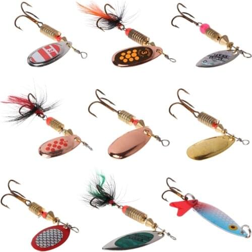 Fishing Sequin Spinner Lure Paillette Spoon Crankbait Swimbait Hook Accessories U2JB