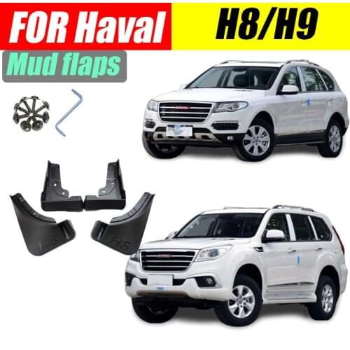 Mud flaps For Haval H8 H9 Mudguards Fender H9 Mud flap Splash Guard Fenders car accessories Front Rear