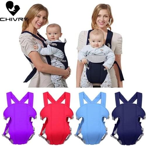Chivry Breathable Front Facing Baby Carrier Comfortable Sling Backpack Pouch Wrap Baby Kangaroo Adjustable Safety Carrier