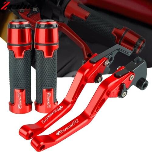 For BMW F800R F800 R 2009 2010 2011 2012 2013 2014 2015 2016 Motorcycle CNC Adjustable Brake Clutch Lever Handle Grips Handlebar
