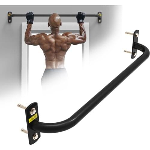 Home Gym Wall Mounted Fitness Pull Up Bar Multifunctional Chin Up Bars Grips Lat Down Horizontal Bar Sprots Exercise Attachments