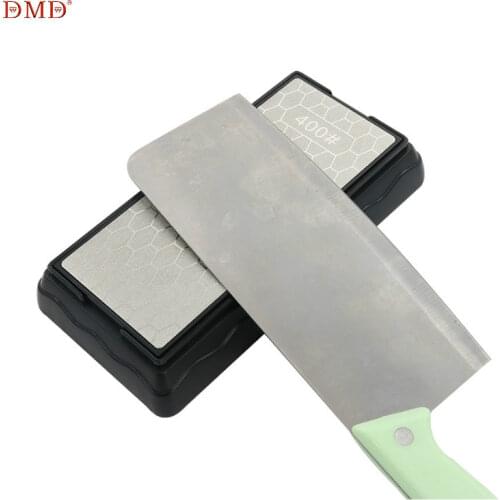 DMD double-sided diamond sharpening stone 2 side 400/1000 400/1200 600/1200 honeycomb type kitchen knife oil stone h3