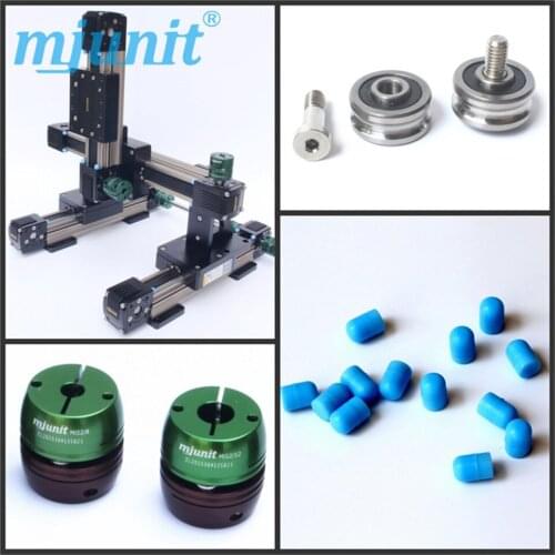 Mjunit Pu synchronous belt guide rail Gluing machine Z axis manipulator