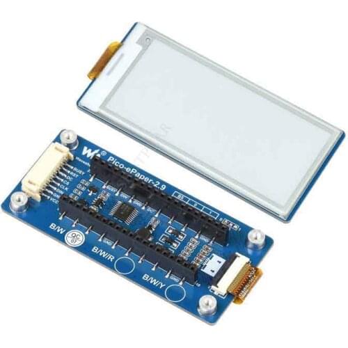 Raspberry Pi Pico 2.9inch E-Paper E-Ink Display Module SPI