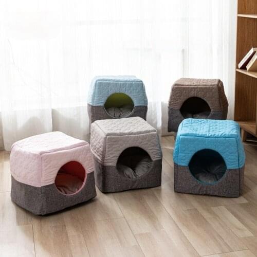 Soft Pet House Dog Bed for Dogs Cats Small Animals Products Cama Perro Hondenmand Panier Chien Legowisko Dla Psa D2256