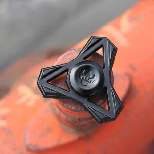 Trefoil Rotary Zinc Alloy Fidget Spinner Metal Fingertip Gyro Finger Spiral Student Gift EDC Adult Anti Stress Kids Funny Toy