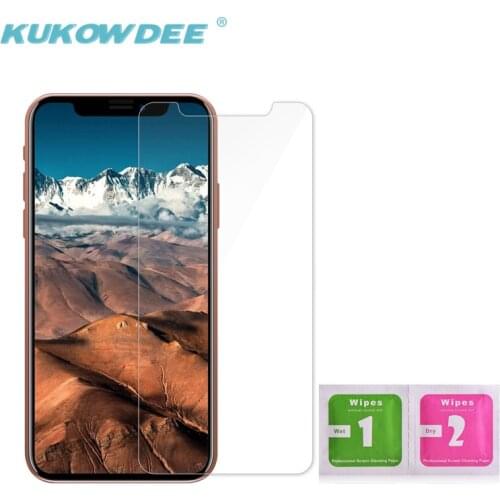 2piece 2.5D Screen Protector Glass Film For iPhone X XS Max Front Tempered Glass Sheet Film i4 i5 i6 i6p i7 i7p i8 i8p XR XS