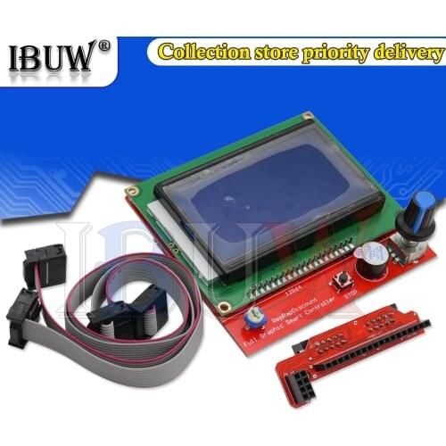 3D Printer Parts LCD 12864 LCD Control Panel 12864 lcd display for 3D Printer Smart Controller RAMPS1.4