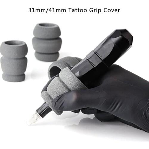1Pcs 31/41mm Memory Foam Tattoo Grip Cover Tattoo Machine Pen Machine Cover Tool