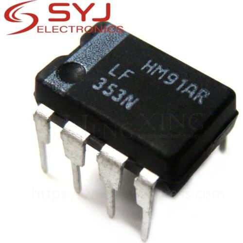 10pcs/lot LF353N LF353 DIP-8 In Stock