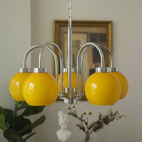 American Modern Minimalist Living Room LED Pendant Lights Bedroom Study Dining Room Glass Japanese-style Vintage Chandeliers