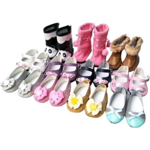 Bebe Doll Shoes for 40cm Born Baby Doll Shoes Sneackers Fits for 18inch Girl Doll Shoes Toy Boots Doll Accessory