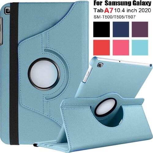 For Samsung Galaxy Tab A7 10.4 (2020) Case 360 Degree Rotating Stand Cover For Samsung Galaxy Tab A7 10.4'' Tablet Funda Shell