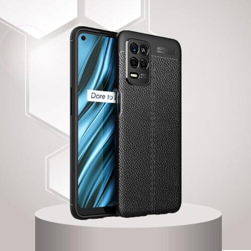 For Realme Narzo 30 5G Case Leather Silicone Shockproof Bumper Soft Case For Realme Narzo 30 5G for Realme Narzo 30 5G Narzo 30A