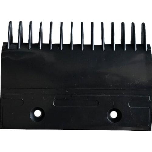 YS017B313/HS017B313 Escalator Plastic Comb Use for Mitsubishi L126mm W90mm Hole Space 63mm 14T 1 Pack=10 Pieces