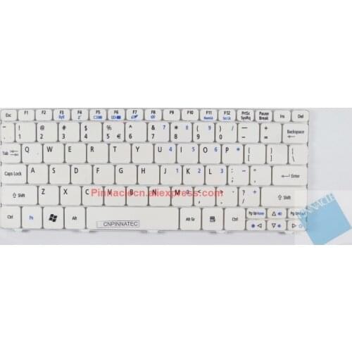 KBI100A114 AEZH9R00220 Keyboard for Acer Aspire D257 D270 ZE6 ZE7