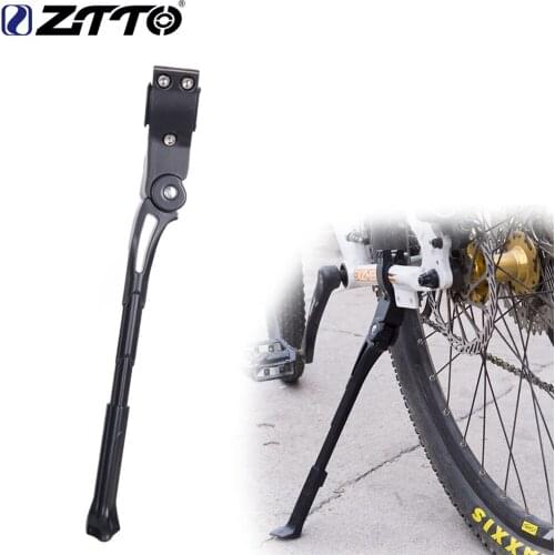 ZTTO Lightweight Mountain Bike Bicycle Adjustable Kickstand 26 27.5 29 Road 700c Bike Parking Kick Stand Side Rear Rack