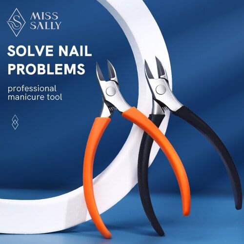 Miss Sally Toenails Pedicure Foot Nail Care Tools Sharp Stong Thick Ingrown Anti Splash Stainless Steel Nail Clippers