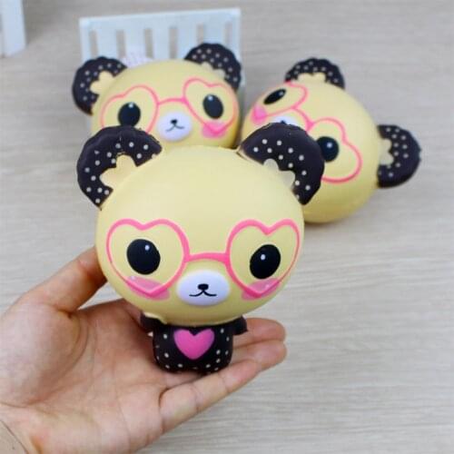 Anti-stress Cute Squishy Slow Risingbear Jumbo Fun Squish Toys Stress Relief Squeeze Novelty Gag Toys Christmas gifts