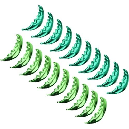 Set of 20pcs Big Luau Green Palm Tree Balloons Tiki Party Home Wall Decoration Balloons 36 Inch