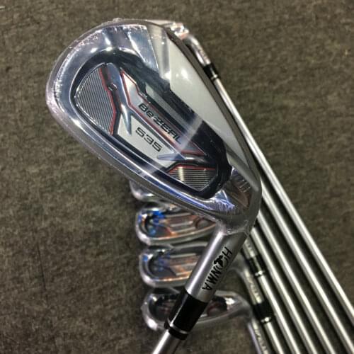New mens golf HONMA golf clubs be zeal 535 mens irons set carbon rods mid-length irons